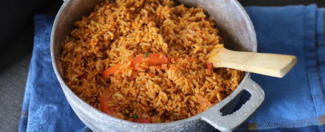 Nigerian African Jellof Rice Recipe Calories