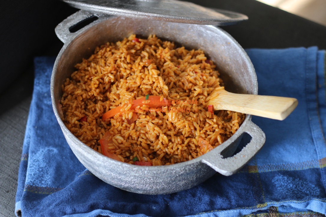 Nigerian African Jellof Rice Recipe Calories