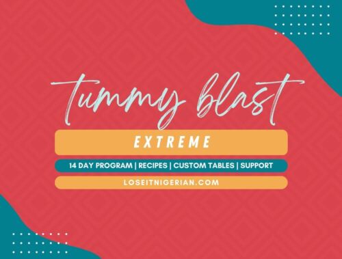 LIN Tummy Blast Extreme Program Cover